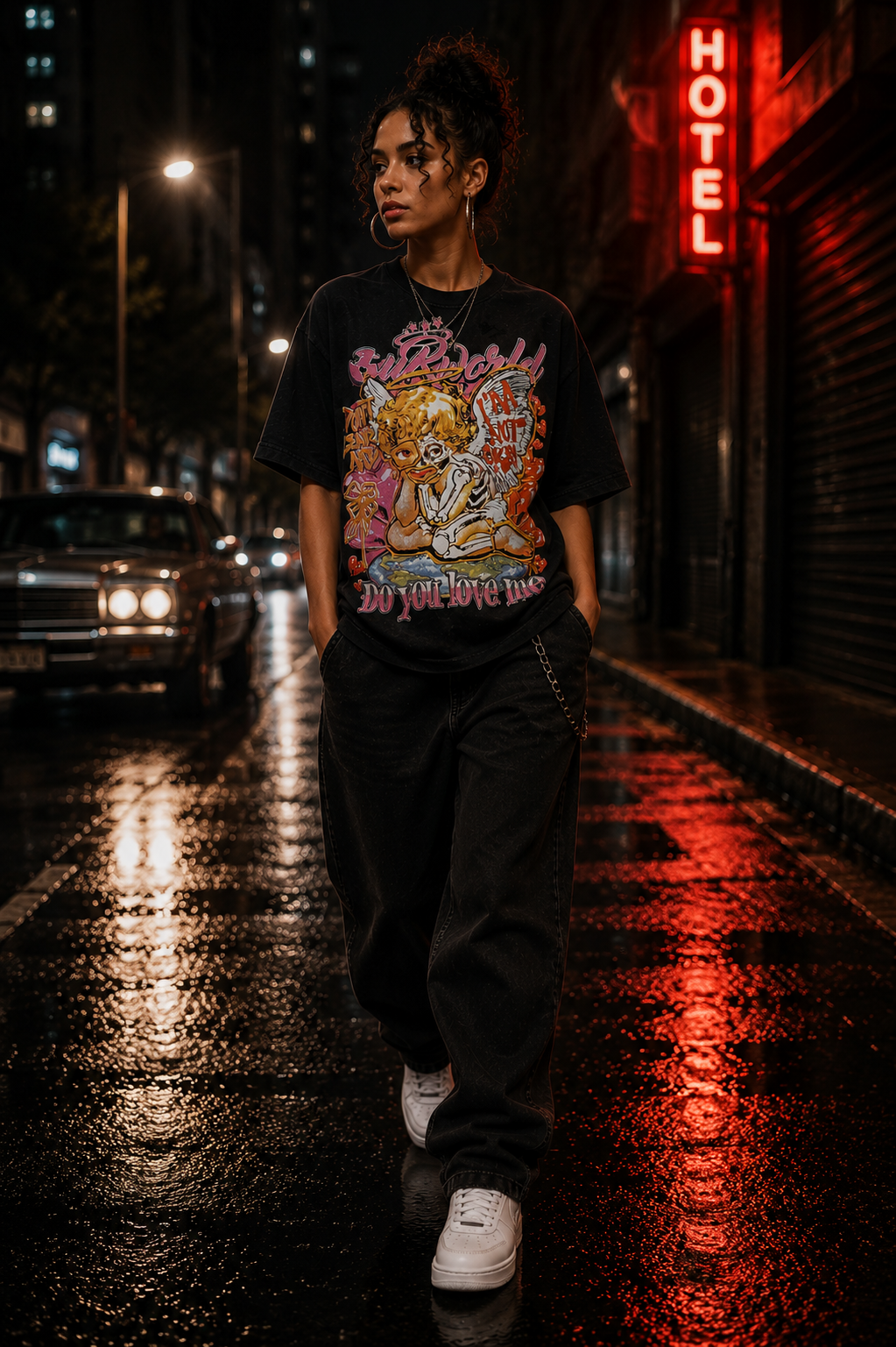 Fallen Angel Graphic T-Shirt