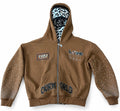 "1993 Legacy" Rhinestone Zip Ski Mask Hoodie