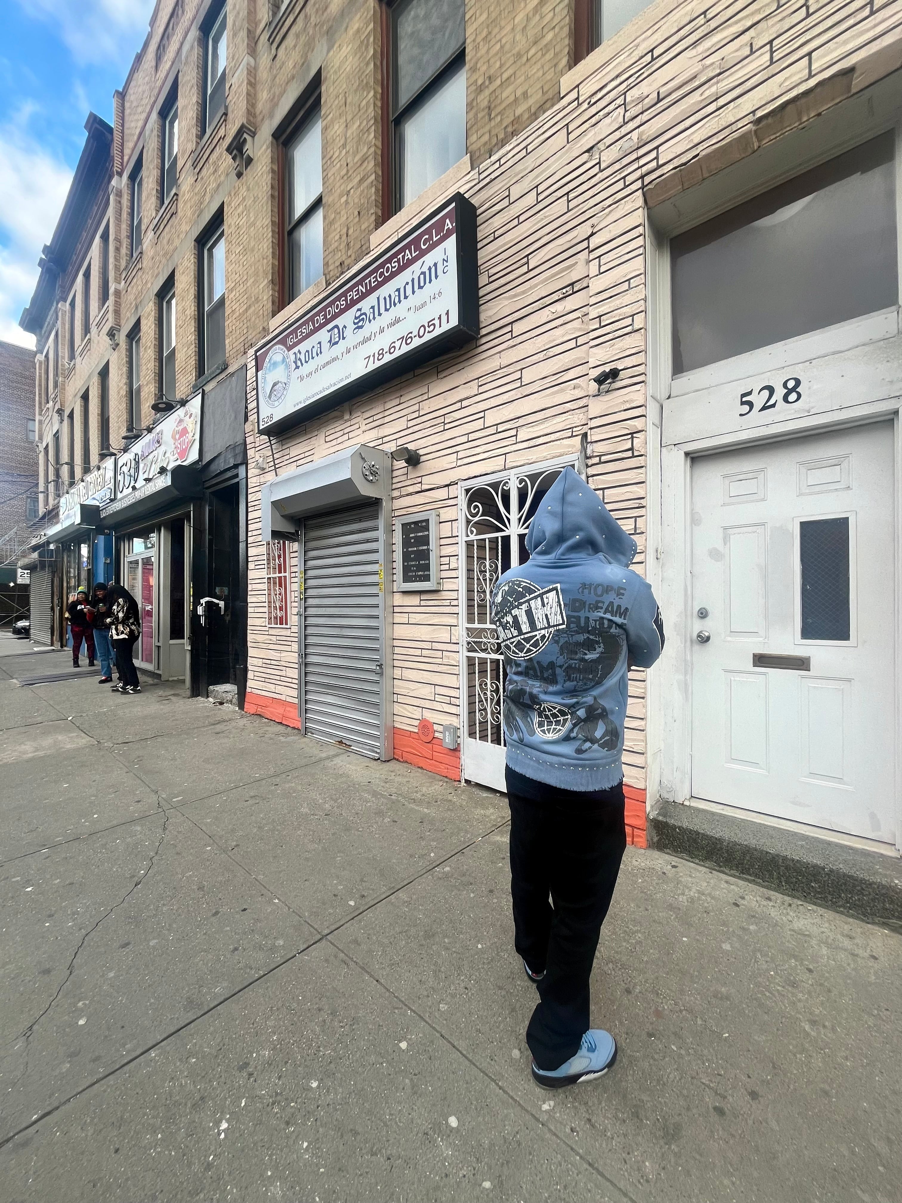 Blue diamond Hoodie